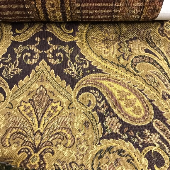 Robert Allen Upholstery Fabric Sample Book Color library “FIG ” 50 pieces - Picture 7 of 14